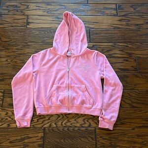 Forever 21 Juicy Coulture Kid Pink Hoodie Hoodie